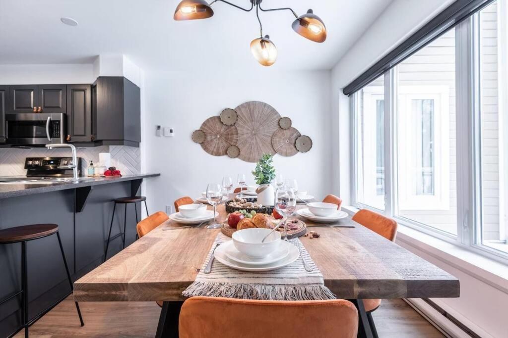 L'Erabliere Tremblant Ski Inout Condo W 2Bdrs Mont-Tremblant Kültér fotó